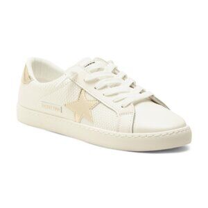 NEW VINTAGE HAVANA Carla Croco Star Sneakers White Snakeskin for women 367tn
